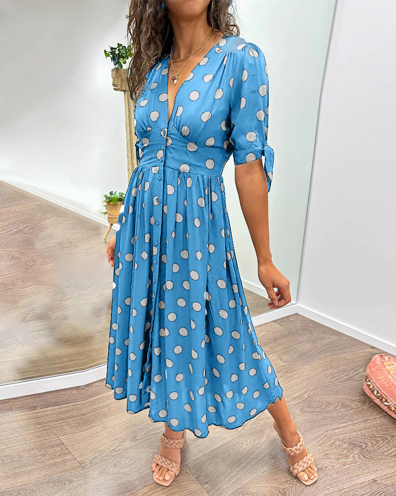 Clara | Robe midi élégante en duvet - Image 15