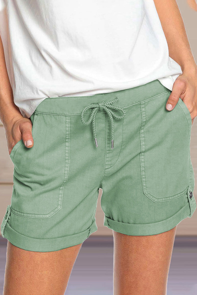 Yara | Short décontracté pour femmes avec taille ajustable et ourlet stylisé - Image 6