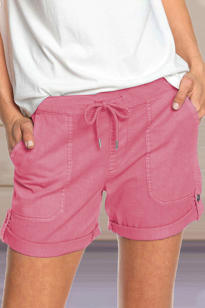 Yara | Short décontracté pour femmes avec taille ajustable et ourlet stylisé - Image 3