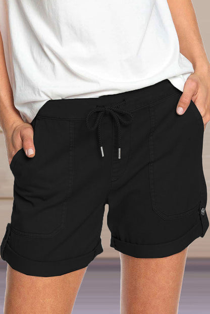 Yara | Short décontracté pour femmes avec taille ajustable et ourlet stylisé - Image 2