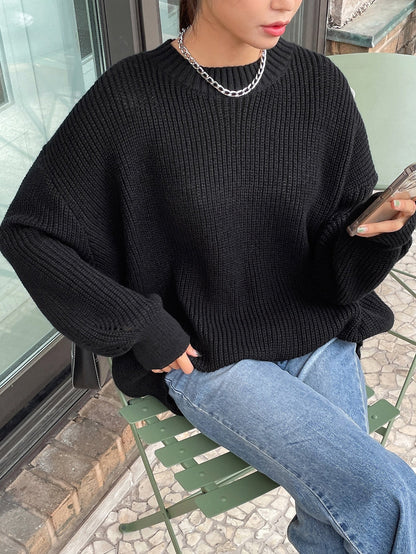 Élina | Pull ample à col rond pour femme - Image 6