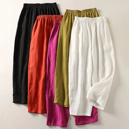 Pascale | Pantalon en lin Sofia - Confortable et élégant - Image 7