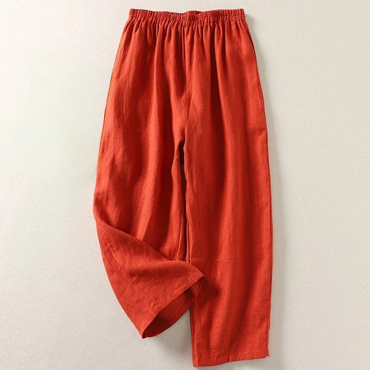 Pascale | Pantalon en lin Sofia - Confortable et élégant - Image 1