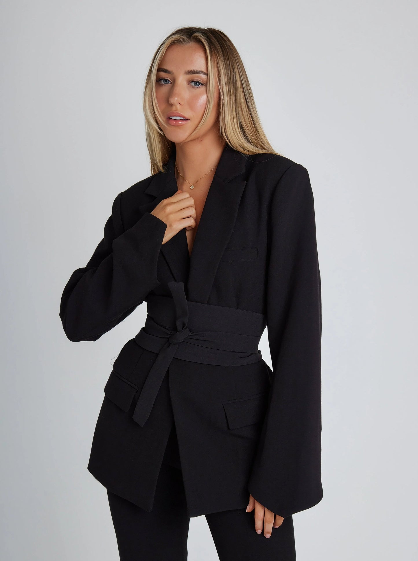 Shayna | Blazer Ceinturé Femme - Image 1
