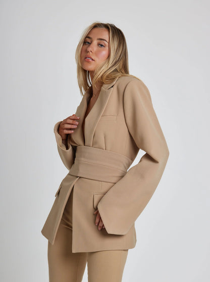 Shayna | Blazer Ceinturé Femme - Image 5