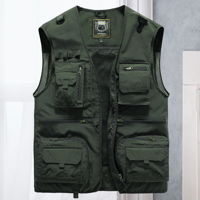 Julio | Gilet Cargo Multipoches pour Homme - Image 1