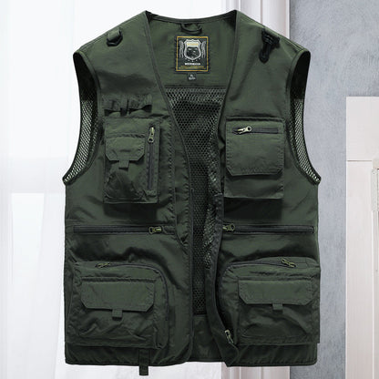 Julio | Gilet Cargo Multipoches pour Homme - Image 1
