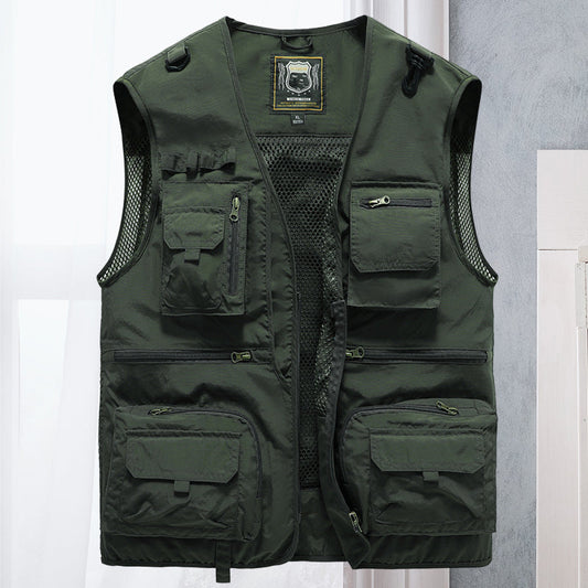 Julio | Gilet Cargo Multipoches pour Homme - Image 1