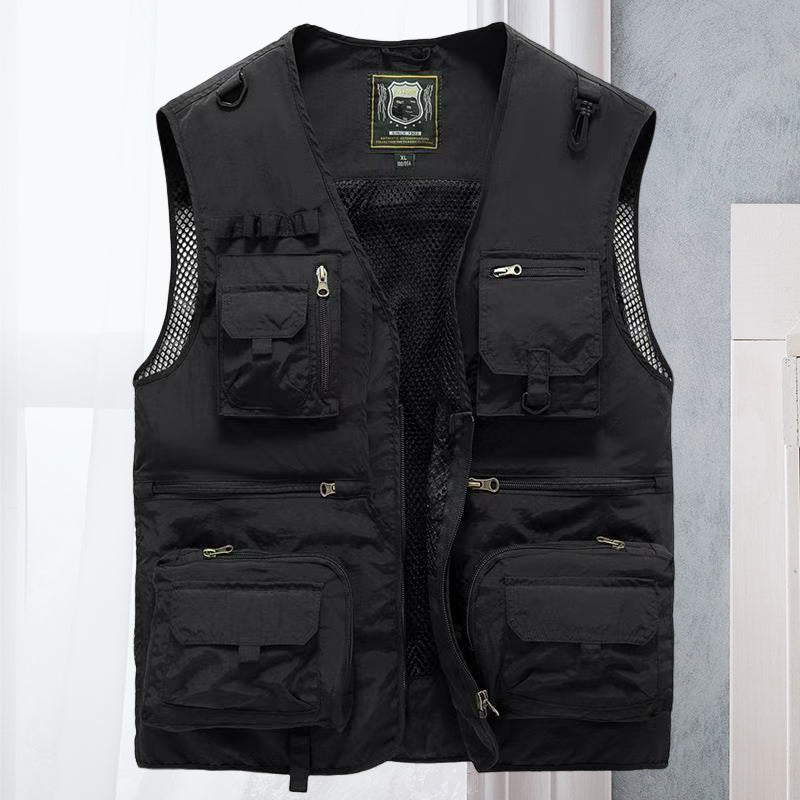 Julio | Gilet Cargo Multipoches pour Homme - Image 6