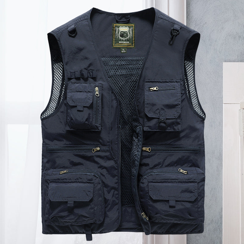 Julio | Gilet Cargo Multipoches pour Homme - Image 7