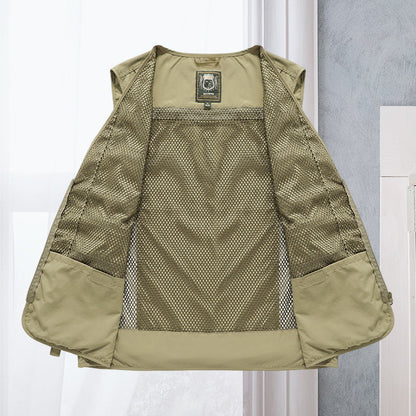 Julio | Gilet Cargo Multipoches pour Homme - Image 3