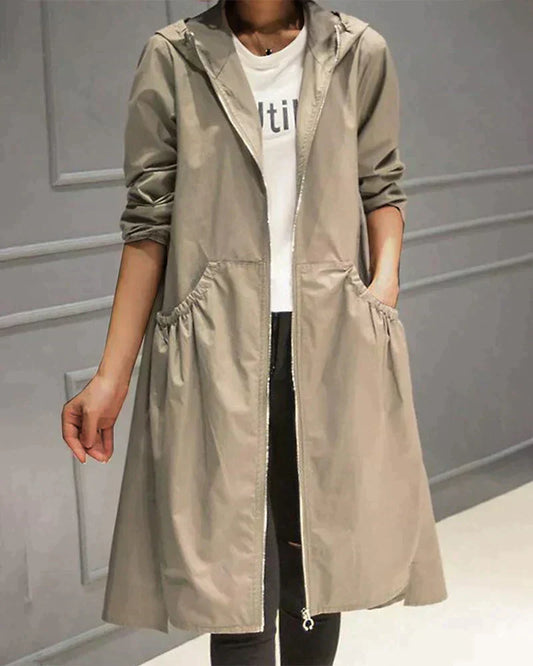 Matilda | Veste Longue à Capuche pour Femme - Image 2