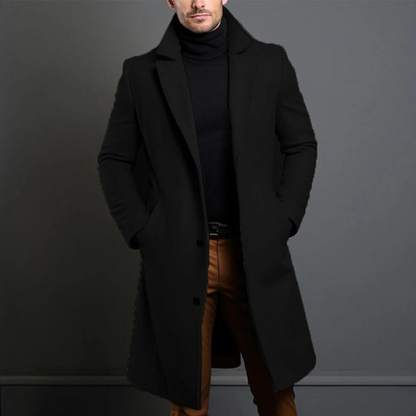 Chris | Manteau Long Homme Pardessus Formel - Image 1