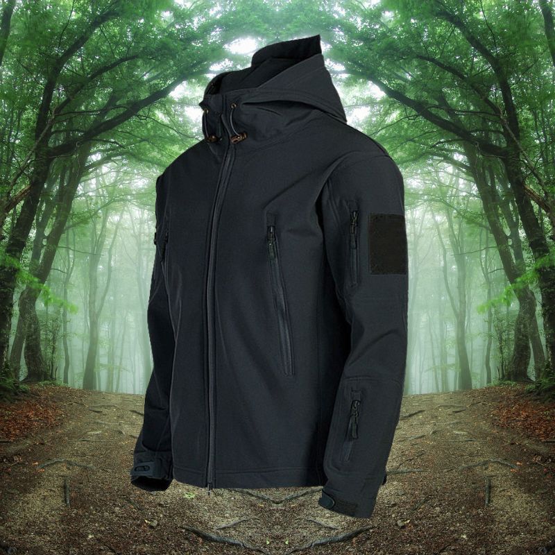 Serge | Veste Tactique à Capuche pour Homme - Image 1