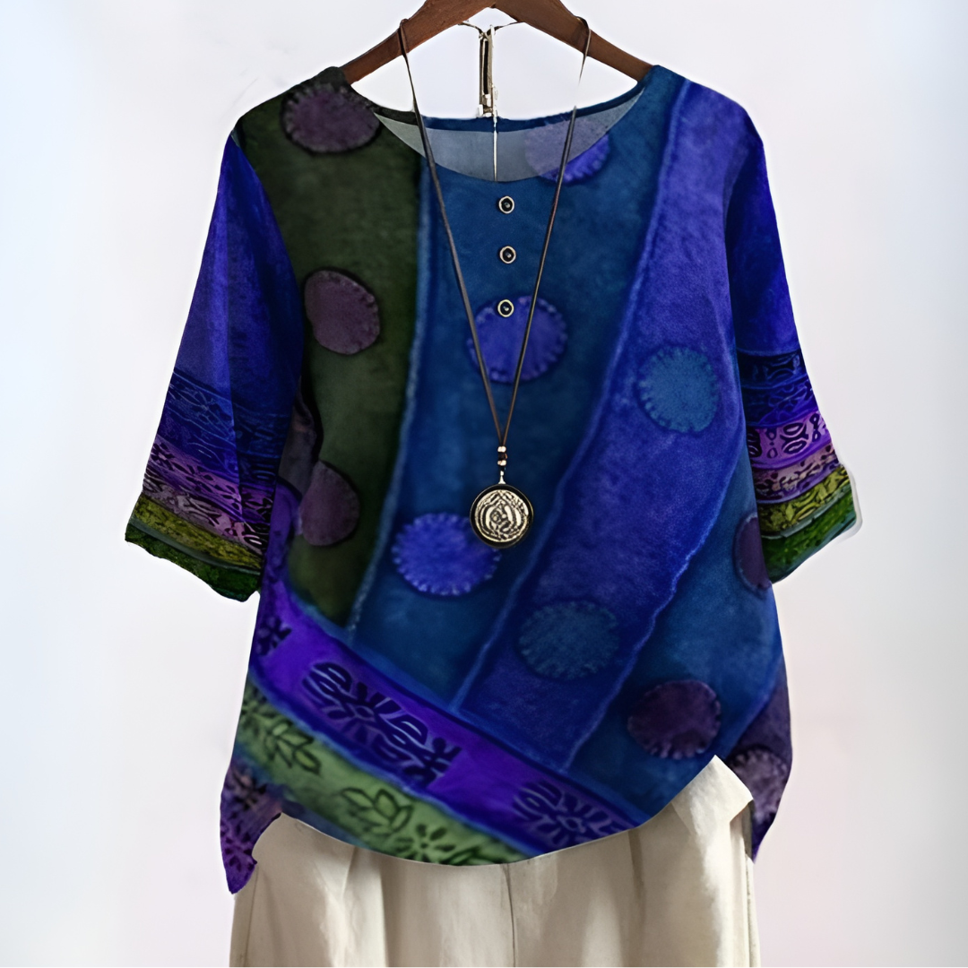 Isadora | Chemisier boho fluide pour une élégance sans faille - Image 5