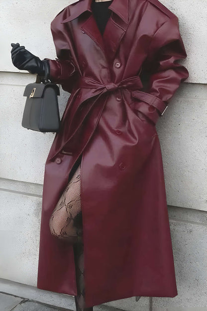 Juliette | Manteau Long Ceinturé Femme - Image 2
