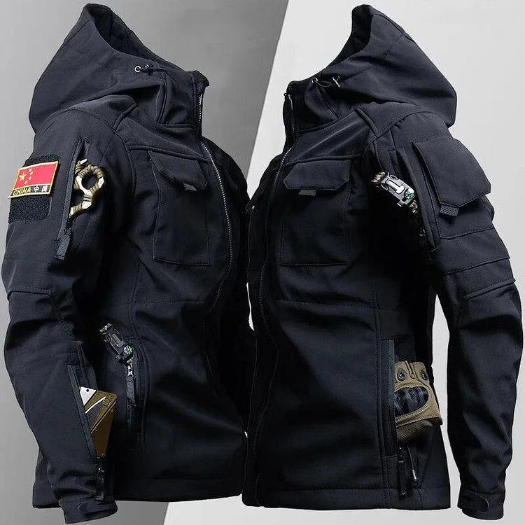 Étienne | Veste Tactique à Capuche pour Homme - Image 2