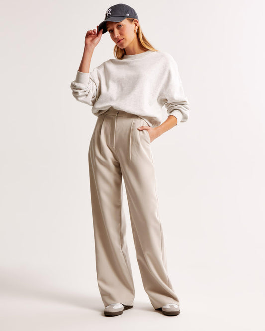 Delia | Pantalon taille haute à jambe ajustée pour une élégance sans faille - Image 1