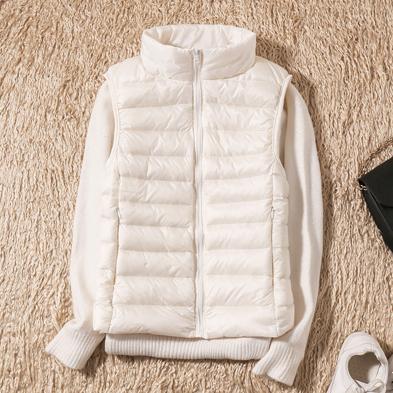 Jasmine | Veste sans manches matelassée légère pour femme - Image 13