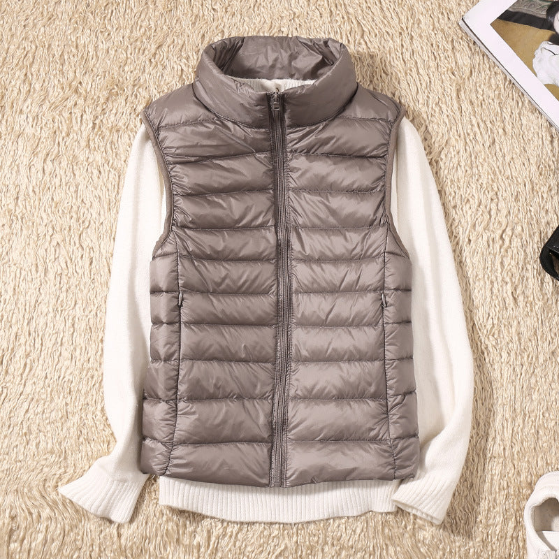 Jasmine | Veste sans manches matelassée légère pour femme - Image 2