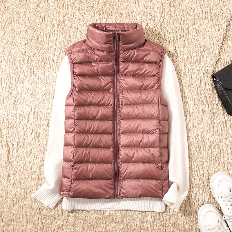 Jasmine | Veste sans manches matelassée légère pour femme - Image 1