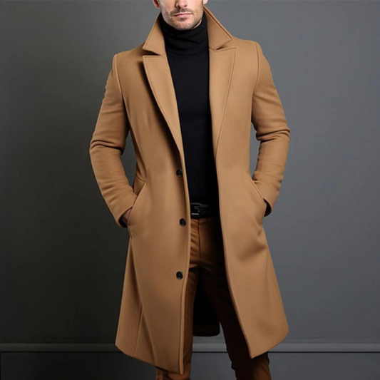 Chris | Manteau Long Homme Pardessus Formel - Image 2