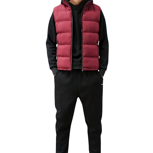 Yacine | Veste sans manches matelassée pour homme - Image 1