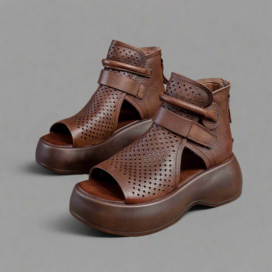 Thérèse | Sandales en cuir élégantes pour un confort optimal - Image 1