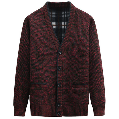 Stéphane | Cardigan Homme Boutonné Col en V - Image 4