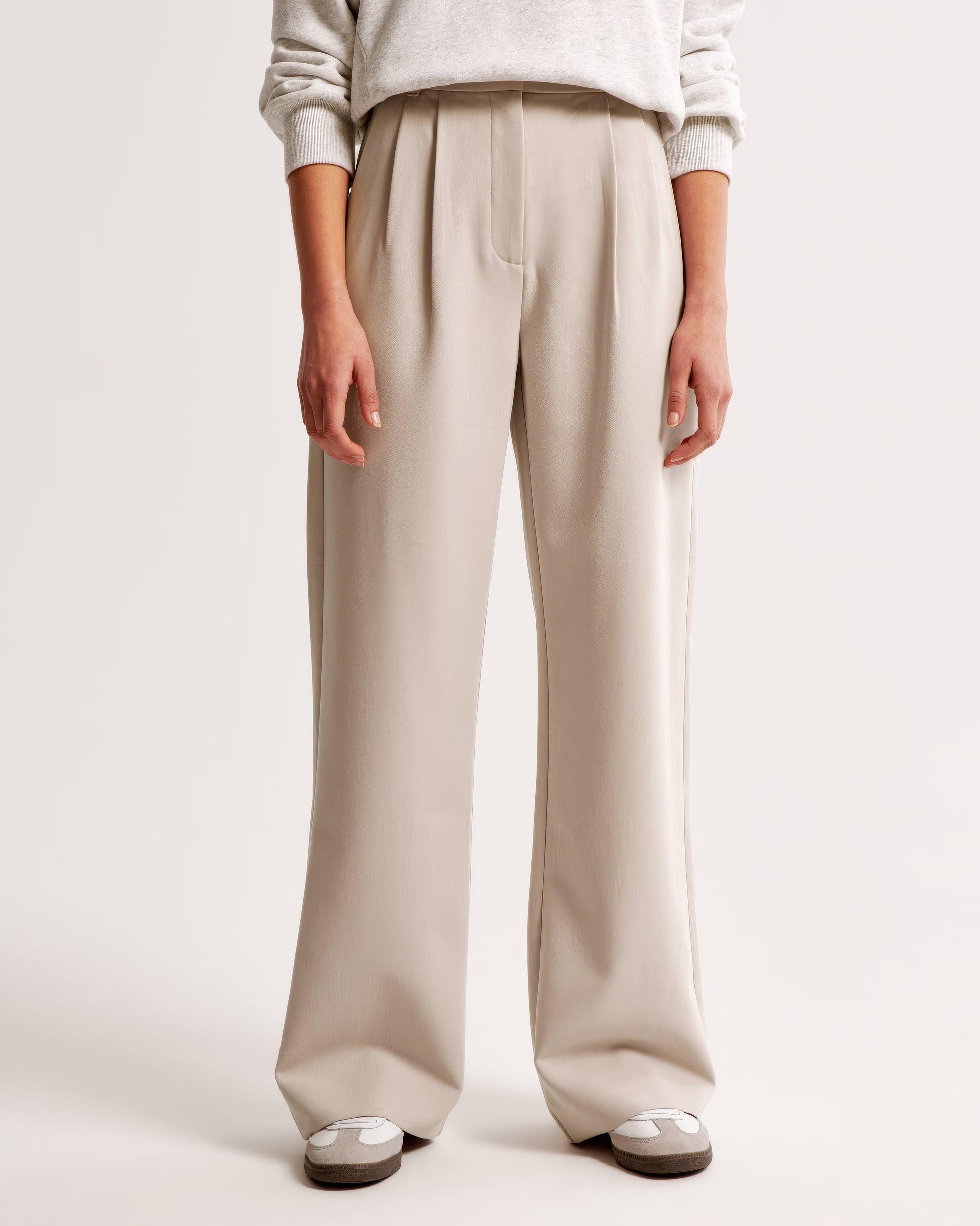 Delia | Pantalon taille haute à jambe ajustée pour une élégance sans faille - Image 2
