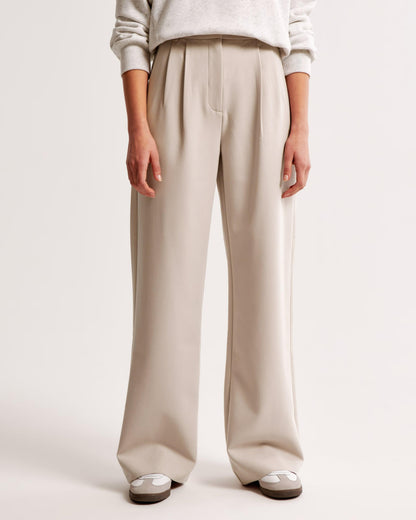 Delia | Pantalon taille haute à jambe ajustée pour une élégance sans faille - Image 2