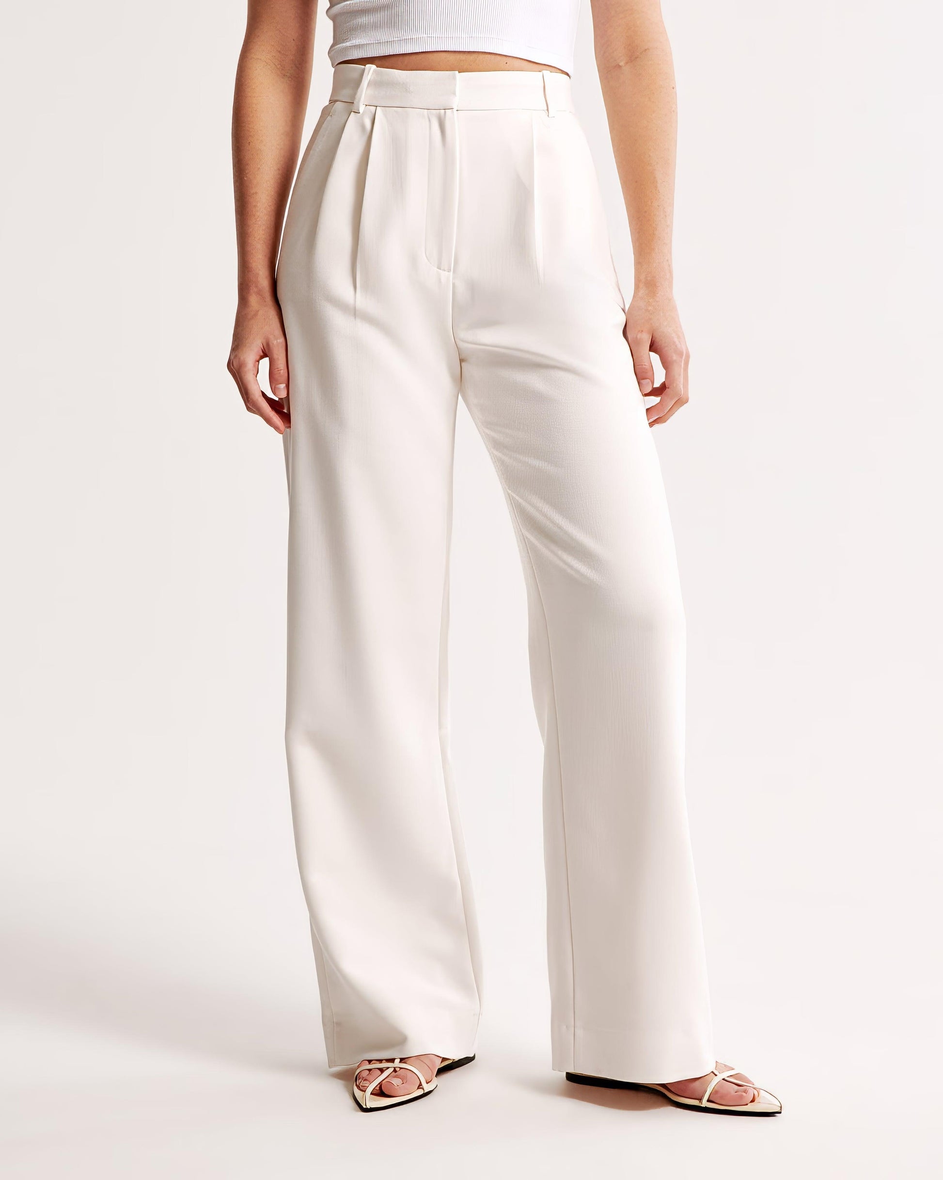 Delia | Pantalon taille haute à jambe ajustée pour une élégance sans faille - Image 12