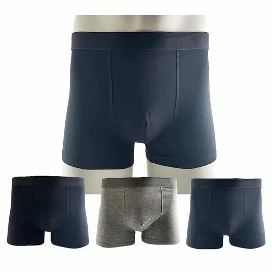 3 Pakke Bambus Boxershorts til Mænd – Blødt & Åndbart Undertøj