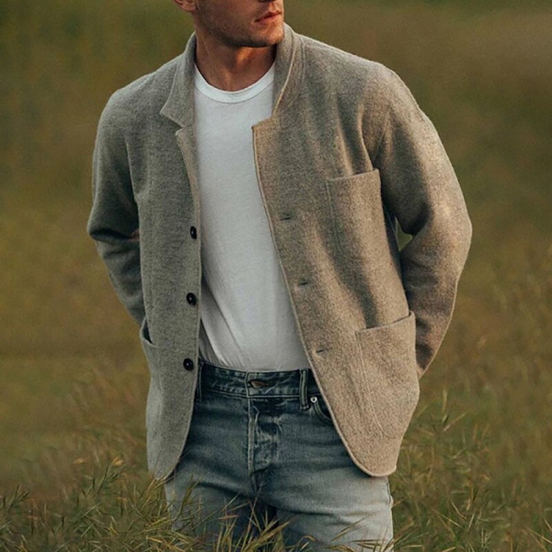 Serge | Veste Décontractée Boutonnée pour Homme - Image 1