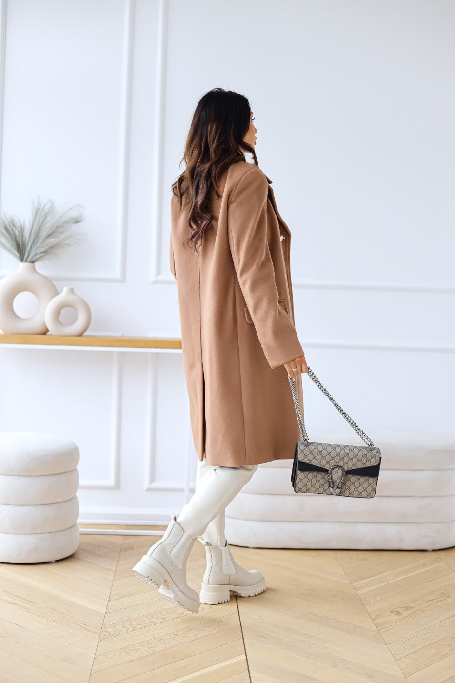 Lou | Manteau Long Croisé Femme - Image 6