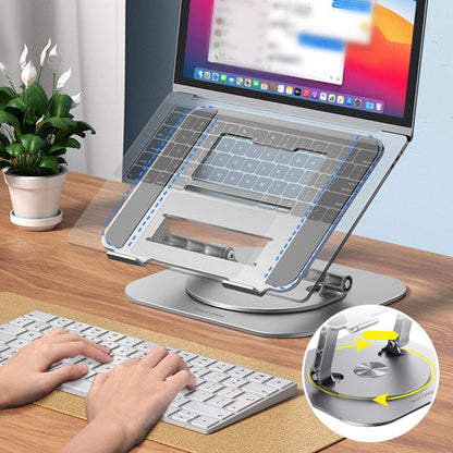 360° Pro Laptop Stativ – Mindre Nakkesmerter & Altid den Perfekte Vinkel