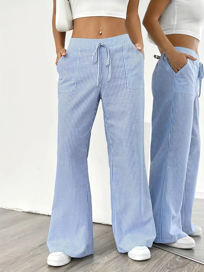 Véronica | Pantalon rayé élégant avec poches pour un confort stylé - Image 21