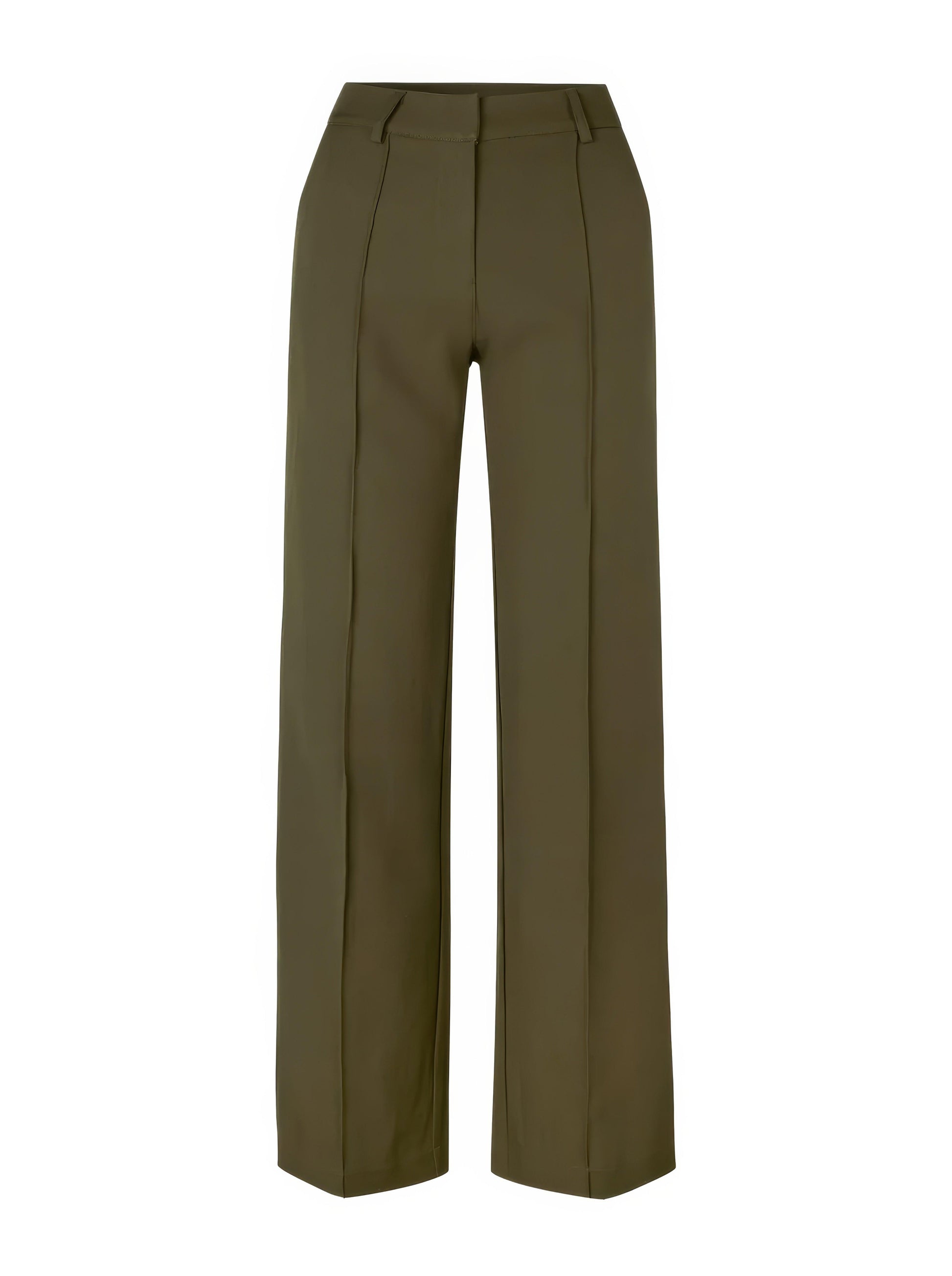 Éléa | Pantalon élégant à taille haute et à jambe large - Coupe ajustée - Image 16