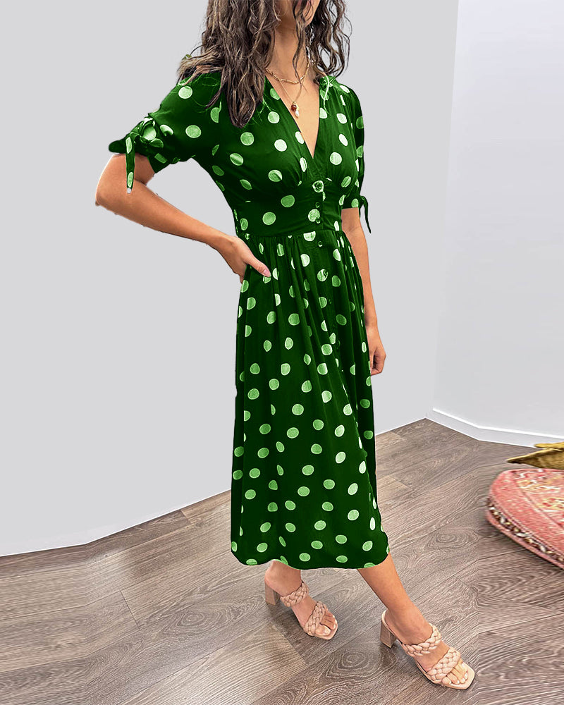 Clara | Robe midi élégante en duvet - Image 11