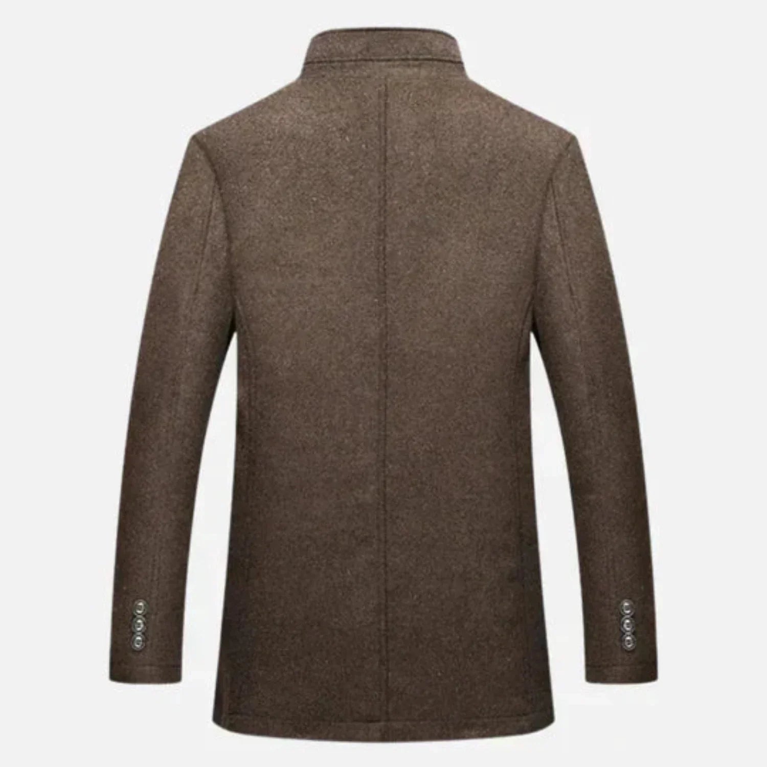 Younès | Manteau mi-long à col montant pour homme - Image 5