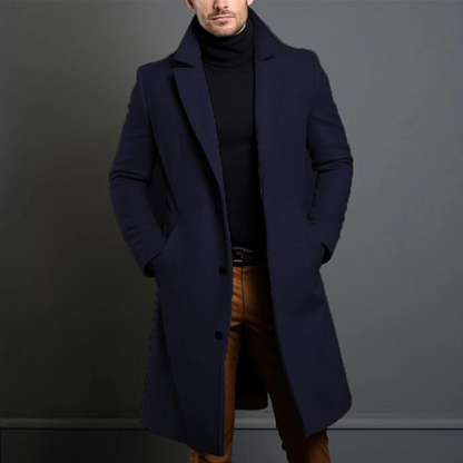 Chris | Manteau Long Homme Pardessus Formel - Image 4