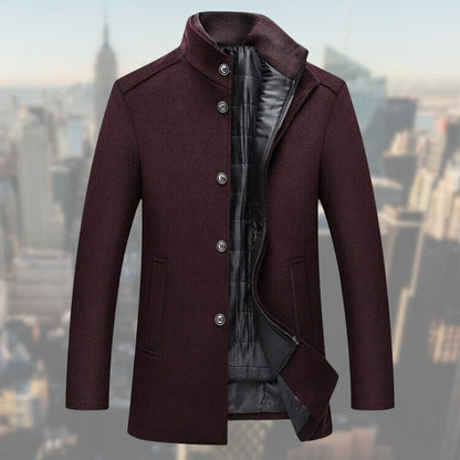 Amaury | Manteau Homme Col Mao - Image 4