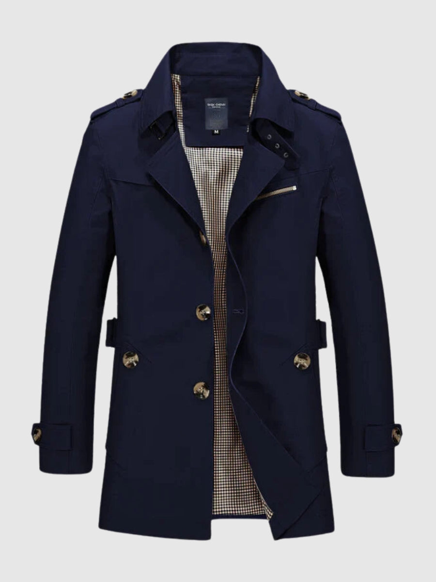 Serge | Trench-coat croisé pour homme - Image 4