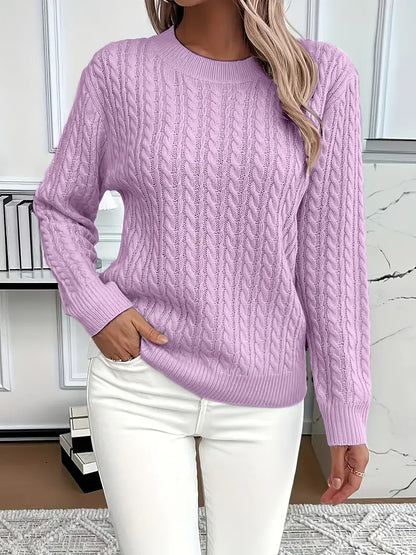 Barbara | Pull ajusté à manches longues pour femme - Image 8