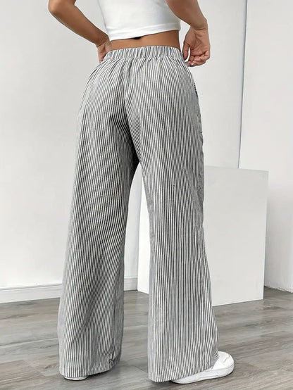 Véronica | Pantalon rayé élégant avec poches pour un confort stylé - Image 30