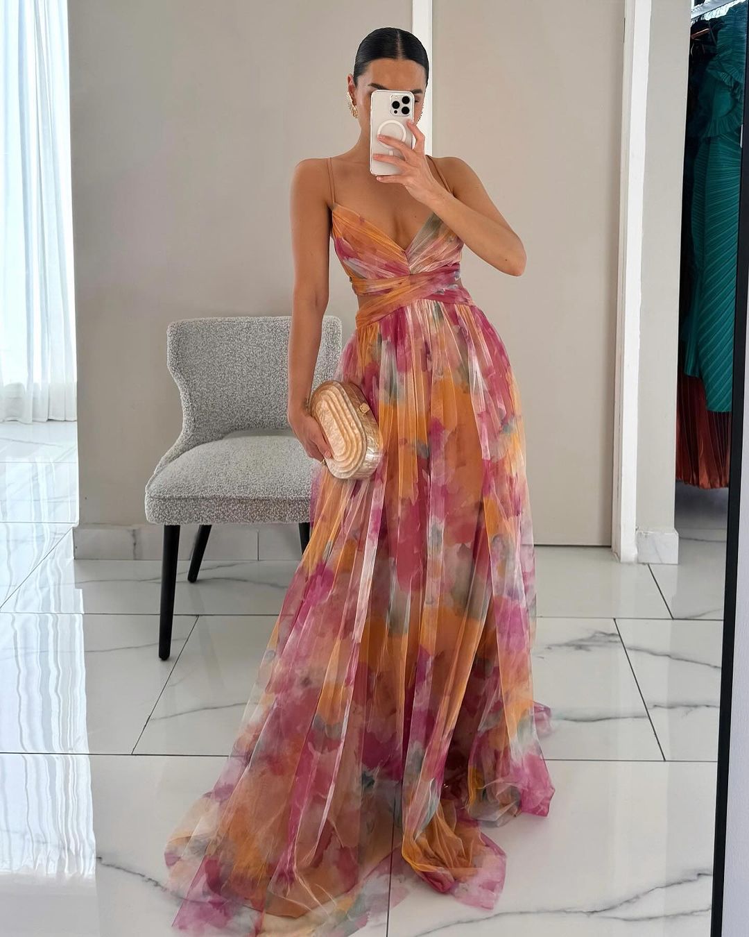Déborah | Robe longue florale élégante pour un style sans effort - Image 1