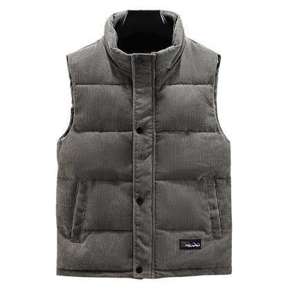 Josué | Gilet matelassé en velours côtelé pour homme - Image 5