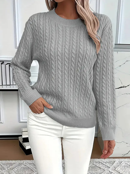 Barbara | Pull ajusté à manches longues pour femme - Image 3