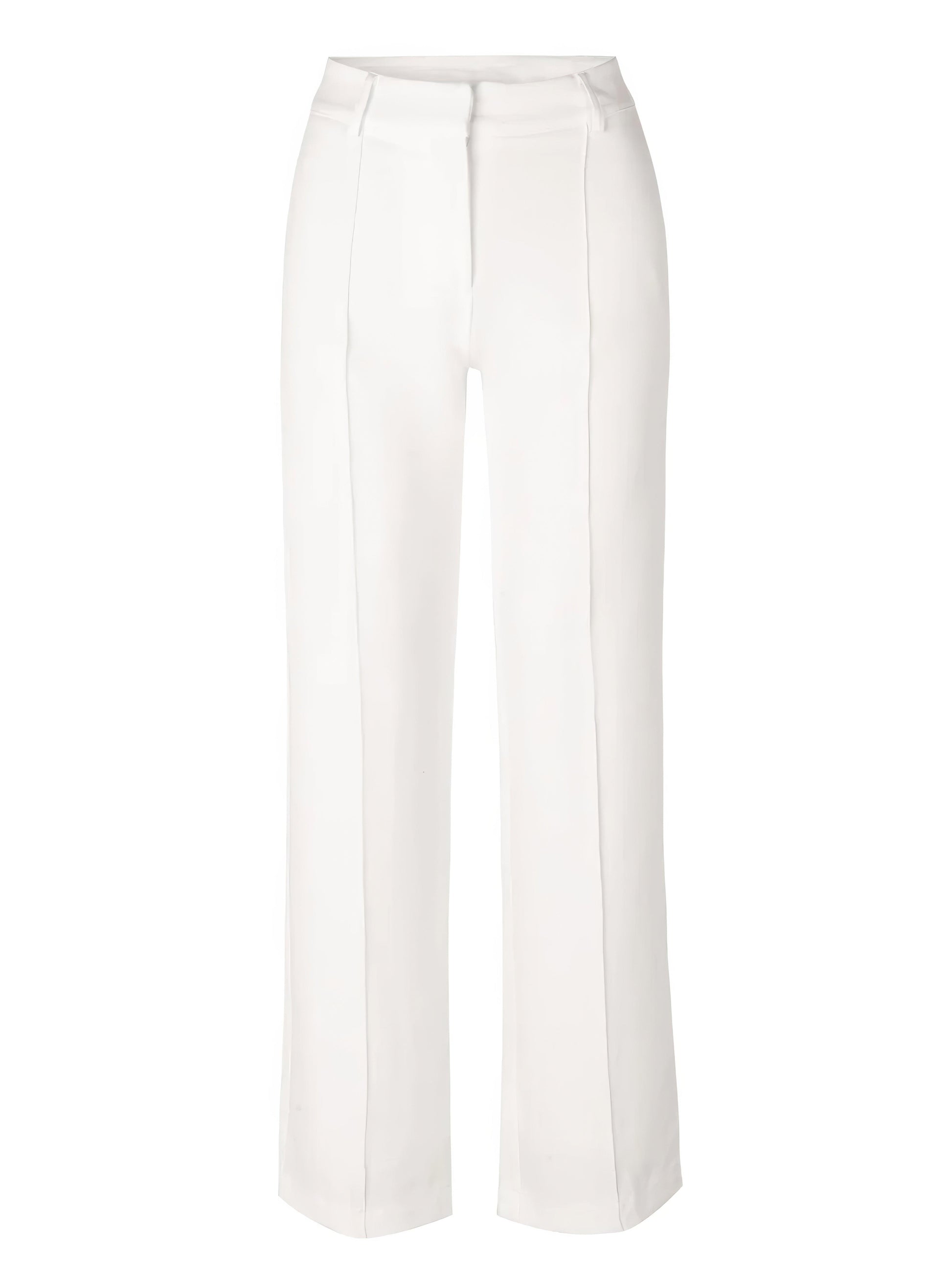 Éléa | Pantalon élégant à taille haute et à jambe large - Coupe ajustée - Image 15