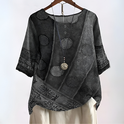 Isadora | Chemisier boho fluide pour une élégance sans faille - Image 3